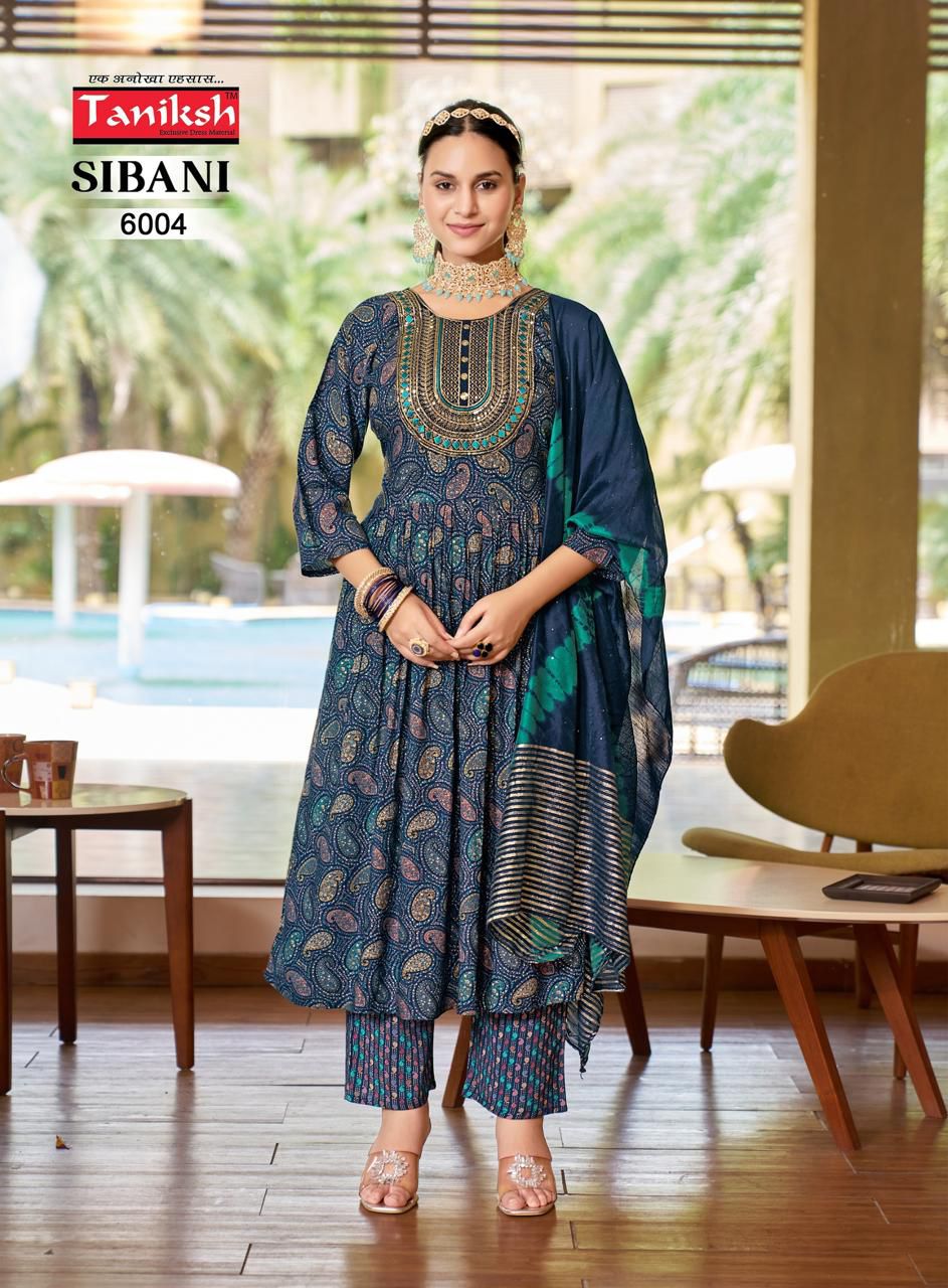 Sibani Vol 6 By Taniksh Rayon Printed Kurti With Bottom Dupatta Wholesale Price In Surat
